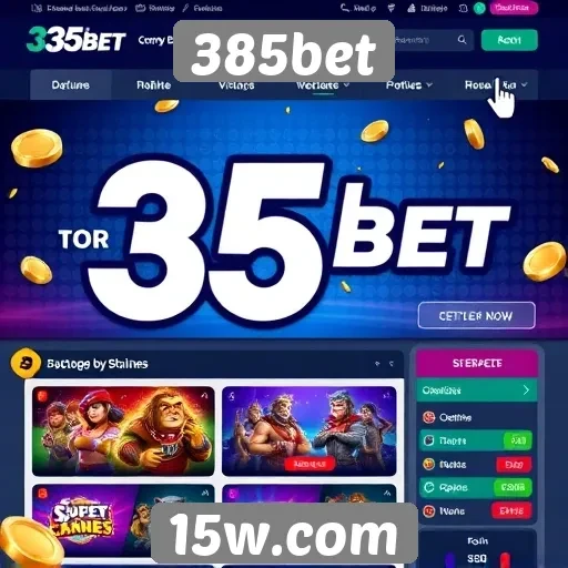 Acessibilidade e interface do site 385bet